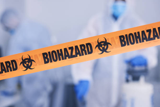 Professional Infectious Disease Decontamination technician working in De Soto, IL